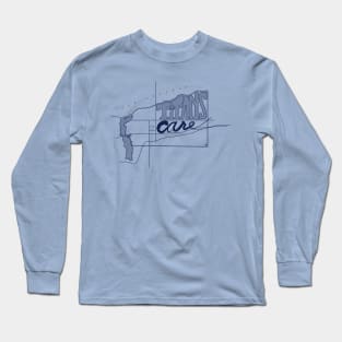 Titans Care - map of Webster Long Sleeve T-Shirt